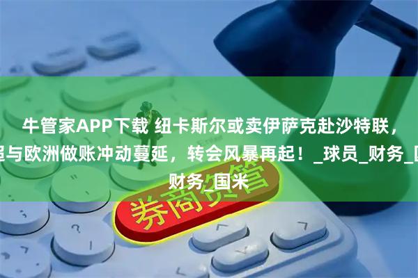 牛管家APP下载 纽卡斯尔或卖伊萨克赴沙特联，英超与欧洲做账冲动蔓延，转会风暴再起！_球员_财务_国米